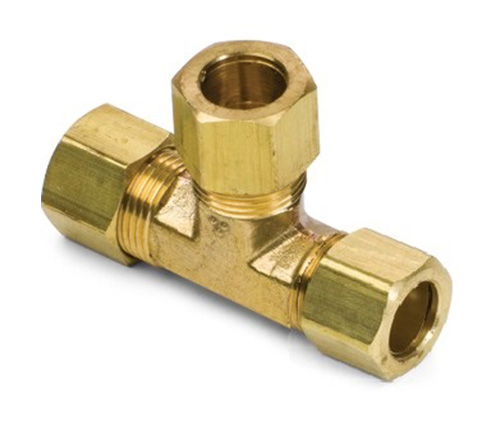 64# Brass Union Tee kompresije