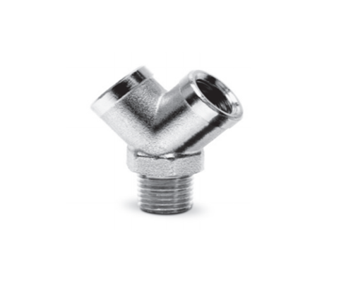 BSP adapter y Connector Tee