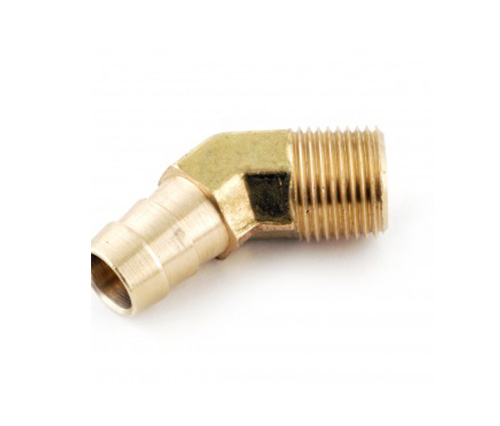 1/8 npt x 1/4 crijeva u skladu s 45 ° muški lakat
